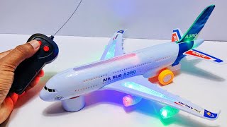 Unboxing airbus a380 toy  remote control plane  aeroplane [upl. by Dorolisa]