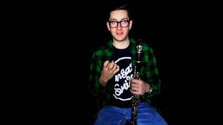 Jazz Clarinet  Sound and Articulation Lesson Excerpt [upl. by Rori]