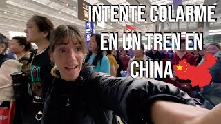 INTENTE COLARME EN UN TREN EN CHINA [upl. by Ahsinoj]