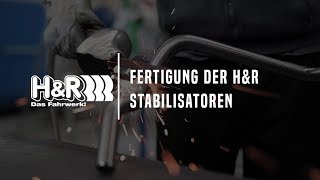 Fertigung der HampR Stabilisatoren ≡ HampR [upl. by Atinuhs265]