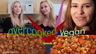 Chipotle Lentil Stew amp Chickpea Stirfry  Overcooked Vegan  Episode 05 [upl. by Airamahs]