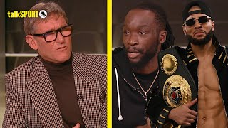 CHRIS EUBANK JR ISNT WORLD LEVEL 😳 Simon Jordan GRILLS Denzel Bentley On CONTROVERSIAL Duck CLAIM [upl. by Inatirb953]