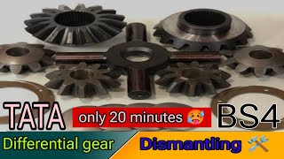 Differential gear dismantling 🧑‍🔧  BS4  only 20 minutes 🥵 [upl. by Gilcrest]