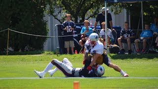 Julian Edelman KICKED OUT of Patriots Practice for Fighting [upl. by Ioj]