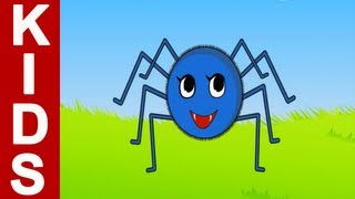 Incy Wincy Spider  Kids Songs amp Nursery Rhymes With Lyrics English [upl. by Wiltshire909]