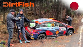 Neuville Explains Crash  WRC Rally Japan 2023 [upl. by Enitsyrk]