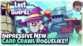 This New Card Crawler Roguelike Impressed Me  Lets Try Lost for Swords [upl. by Horlacher]