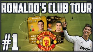 FIFA 14  Ronaldos Club Tour  1  Manchester United [upl. by Scribner444]