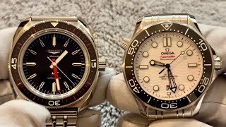 OMEGA vs LONGINES🔥Seamaster vs Ultrachrondue bombe a mano💣Chi vince [upl. by Nyleak]