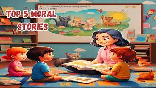 Top 5 Moral Stories for Kids  Fairy tales  Moral Stories in English [upl. by Annovaj]