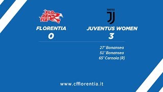 Florentia vs Juventus Women  2° Giornata Serie A Calcio Femminile  Highlights [upl. by Jabe]