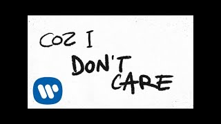 Ed Sheeran amp Justin Bieber  I Dont Care Official Lyric Video [upl. by Larissa]