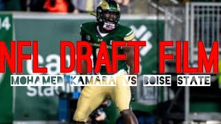 Colorado State DE Mohamed Kamara Vs Boise State All Pass Rushes [upl. by Keane124]