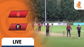 🔴LIVE VOC vs HBS  KNCB Topklasse T20  Final  Royal Dutch Cricket  2882021 [upl. by Liberati]