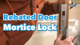 How To Install A Mortice Lock Into A Rebated Door Without The Need For A Router [upl. by Kliment]