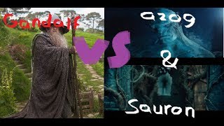 The Hobbit  Gandalf vs Sauron amp Azog [upl. by Schroth]