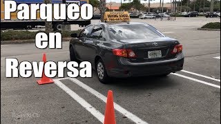 COMO ESTACIONAR UN AUTO EN REVERSA CORRECTAMENTEPARQUEO EN RETROCESO [upl. by Hyde]