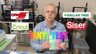 4 Sublimation Vinyls Compared Including Dollar Tree [upl. by Nelyahs]