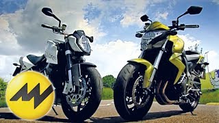 Honda CB 1000R vs KTM Super Duke Vergleich [upl. by Danczyk]