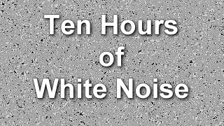 White Noise Ten Hours  Ambient Sound  Masker [upl. by Ydnar]