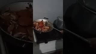 Masak Kepiting Besar Yang Enak funny funny duabocil baby lucu fun shorts [upl. by Raji]