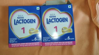 Lactogen 1 baby milk powder from 06 months Formula milk lactogen trending viral milkpowder yt [upl. by Eedissac]