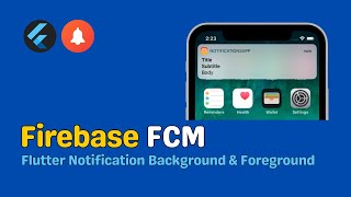 How to Implement Firebase Messaging in Flutter for Foreground amp Background Notifications [upl. by Percy162]