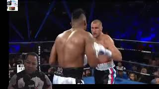 el KO sorpresa Sergey Kovalev Vs Eleider Alvarez I Highlights [upl. by Rowell]