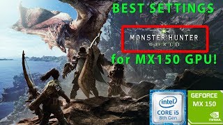 Monster Hunter  World  MX150  i5 8250u  8GB DDR4  Acer Aspire 5  Budget Gaming Laptop [upl. by Krall]