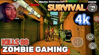 ZOMBIE MOVIE SCREEN KRISHNA GAMING  SURVIVE VIDEO GAME PLAY [upl. by Igic]