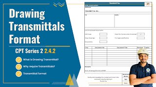 Drawing Transmittal Format l Drawing Management [upl. by Novyak]