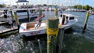 Flying Sydney Dock It Like A Girl Calvert Watermens Festival Solomons Island Maryland 9152024 [upl. by Emiolhs762]