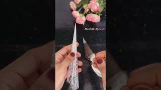 Henna cone making tutorial MonchullaMylanchi [upl. by Ober]