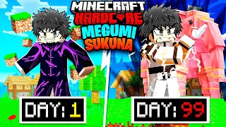 I Played Minecraft Jujutsu Kaisen As Megumi Sukuna For 100 DAYS… This Is What Happened [upl. by Ernestine]