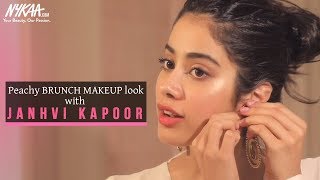 GRWM Get Ready With Janhvi Kapoor  Brunch Makeup Look  Janhvis Easy Daytime Look  Nykaa [upl. by Selrhc]