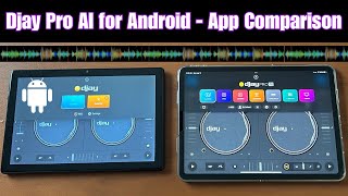 Djay Pro AI for Android  App Comparison [upl. by Alecram]