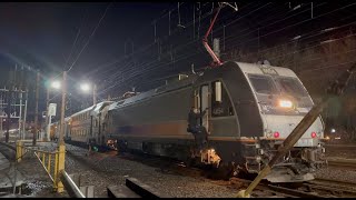 NJ Transit Dover Yard Night Operations 22324 [upl. by Squire188]