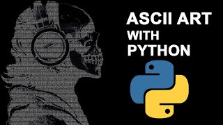 Convert image into ASCII Art using python 2 lines [upl. by Rafaello]