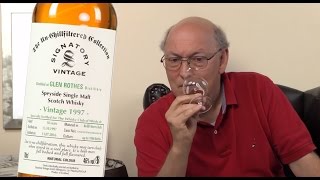 Whisky Verkostung Glenrothes 18 Jahre 1997 Signatory Vintage Clubflasche 20162017 [upl. by Nemrak]