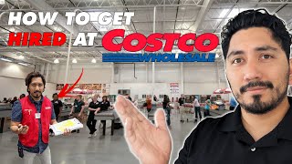 HOW to get a Job at COSTCO Tips  By a Costco Employee [upl. by Noiram]