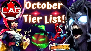 New October Tier List Count Nefaria amp Shathra Debut Best Champions In MCOC Ranked  MCOC [upl. by Ofella]