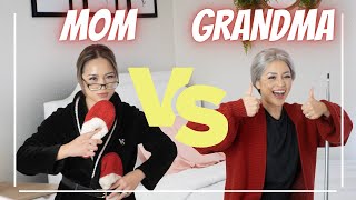 MOM vs GRANDMA  Huyen Tran Funniest TikTok Compilation [upl. by Oech]