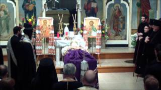 Trisagion Service For Metropolitan Constantine By Archbishop Demetrios [upl. by Haldas469]