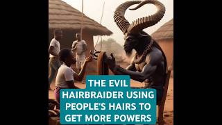 THIS EVIL HAIRDRESSER STEALS CUSTOMERS HAIR STRANDS TO HAVE MORE POWERS africanfolktales folklore [upl. by Meggie682]