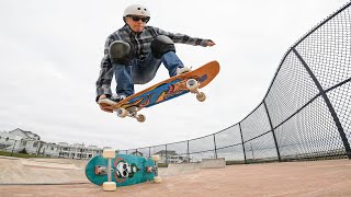 Learning to Fly Out Over a Skateboard Blockhead Snake Handler over a Powell Peralta McGill Reissue [upl. by Hartmann344]