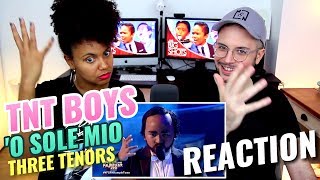 TNT Boys  O Sole Mio  The Three Tenors  Your Face Sounds Familiar Kids 18  REACTION [upl. by Lesak406]