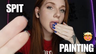 ASMR  Intense Spit Painting 🤯 WARNING you will tingle at 0400 ✨ [upl. by Dorcia]