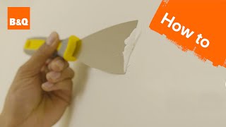 How to fill small holes in the wall [upl. by Uyr677]