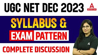 UGC NET Syllabus 2023  UGC NET Paper 1 amp 2 Complete Syllabus amp Exam Pattern Discussion [upl. by Montana]