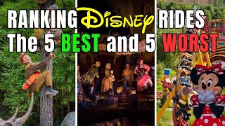 Ranking Disney Rides the 5 Best and 5 Worst [upl. by Lletnuahs719]